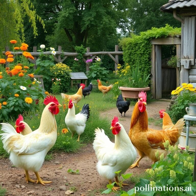 what can i do about my neighbors chickens on my property